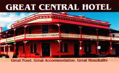 Great Central Hotel - Accommodation NT