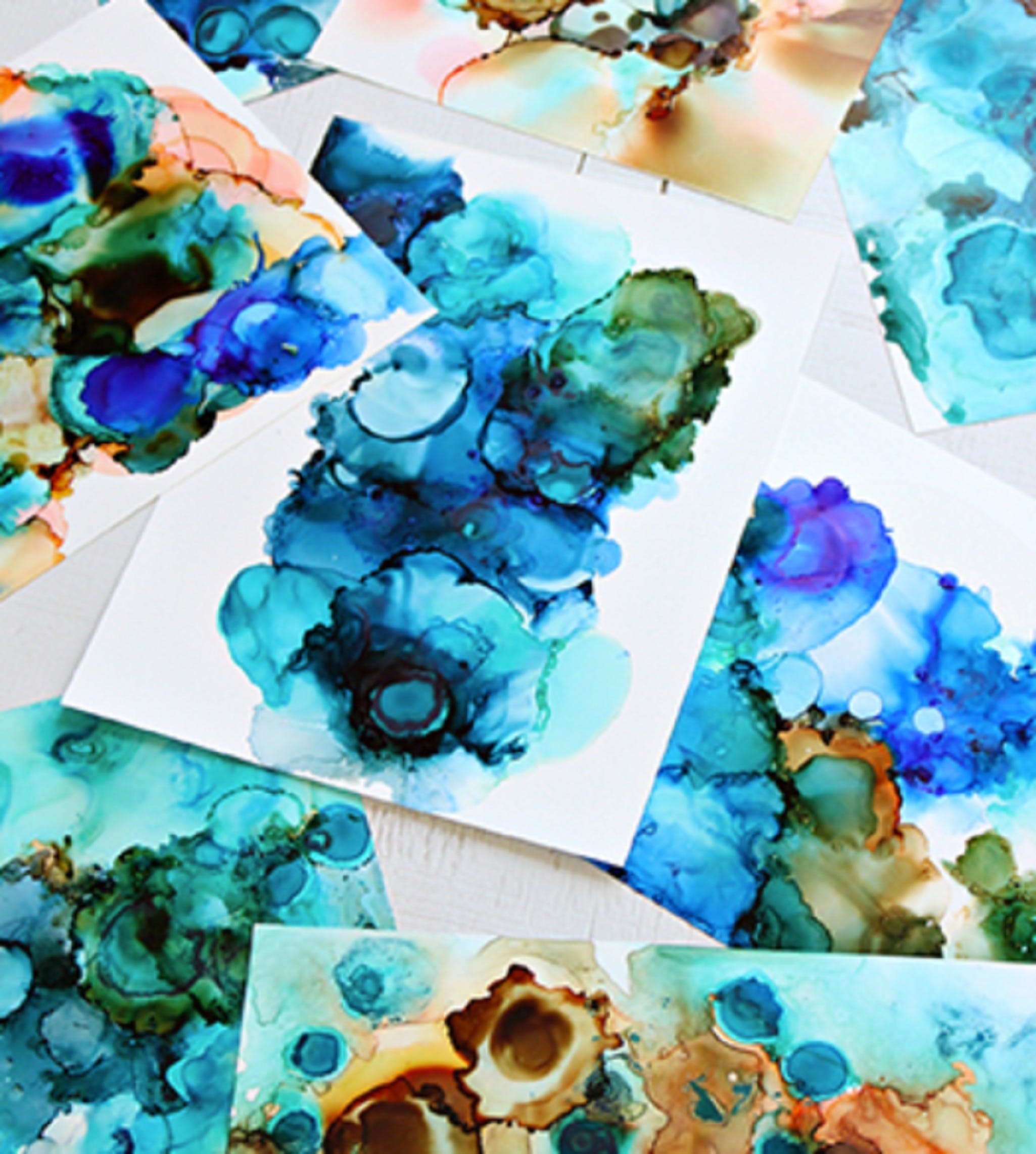 Alcohol Ink Art Class - Accommodation Cooktown