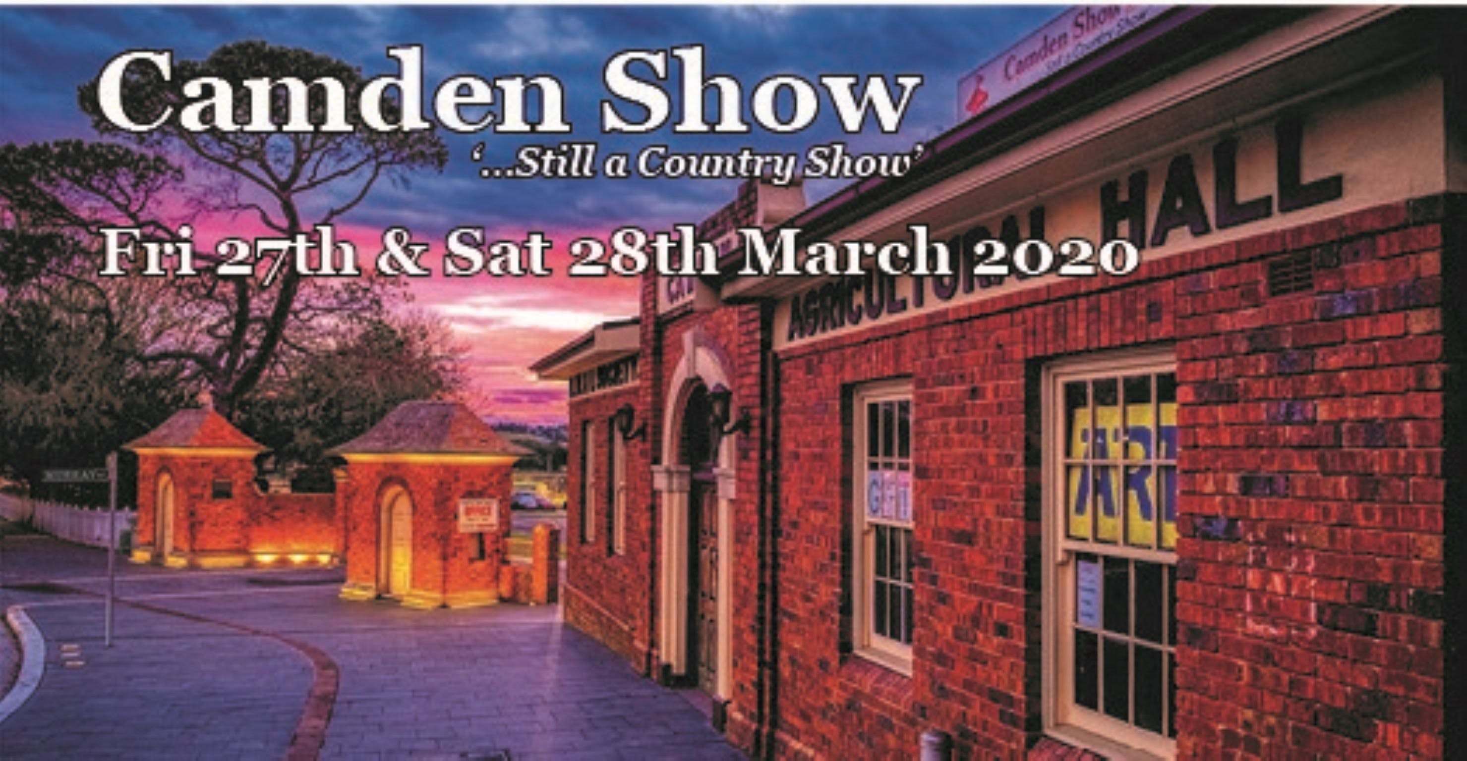Camden Show - Tourism Bookings WA