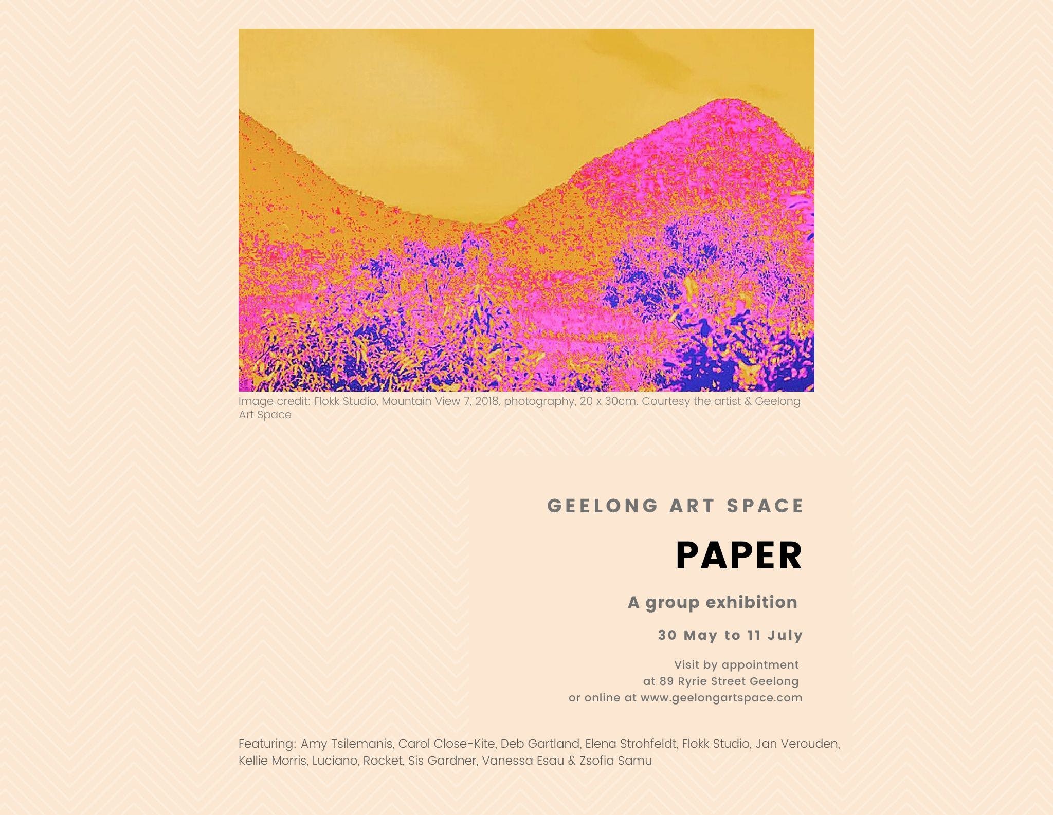 Group Exhibition - PAPER - Accommodation Airlie Beach