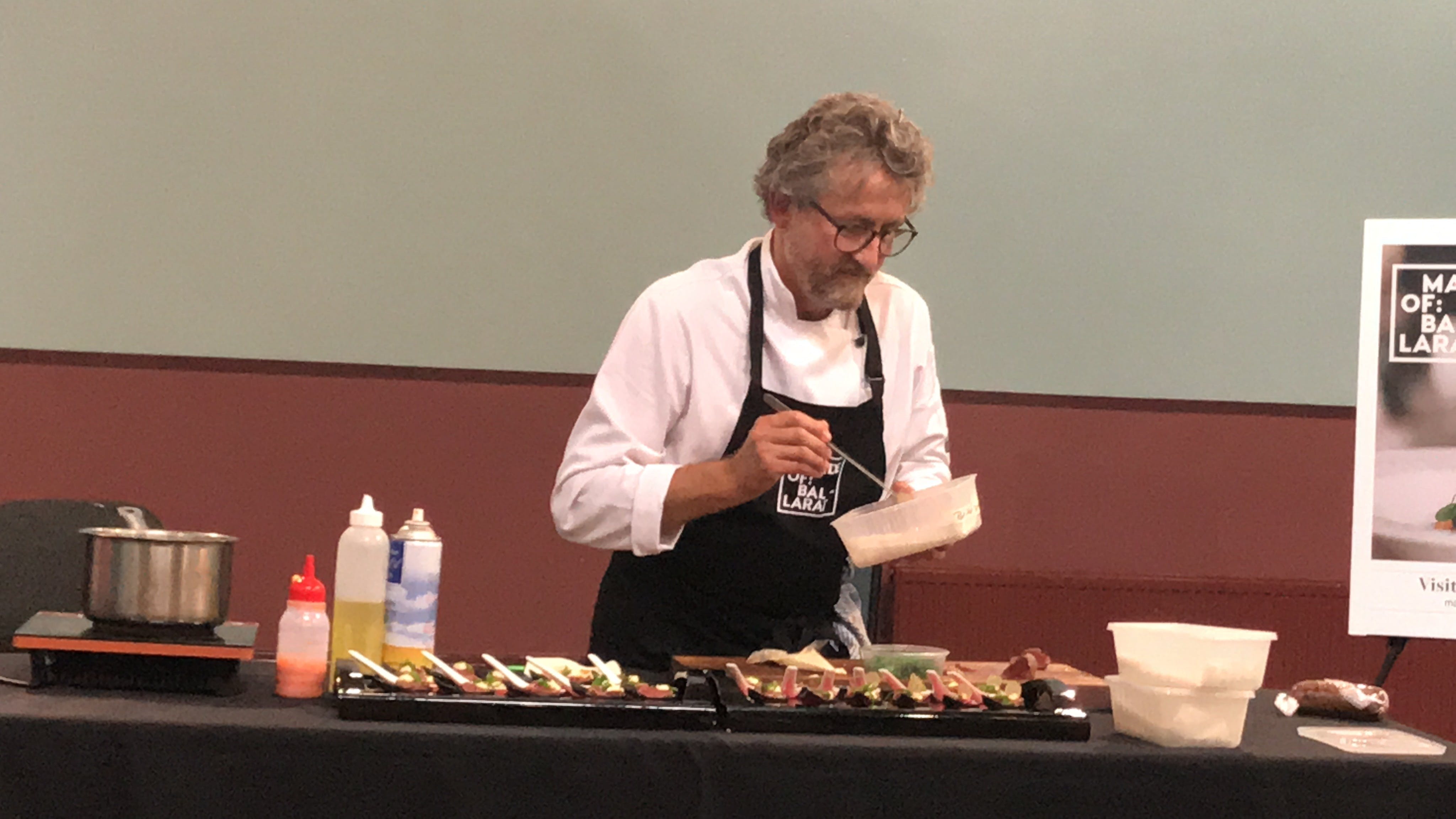 Masterclasses with Peter Ford Catering Inglenook Dairy - Kingaroy Accommodation