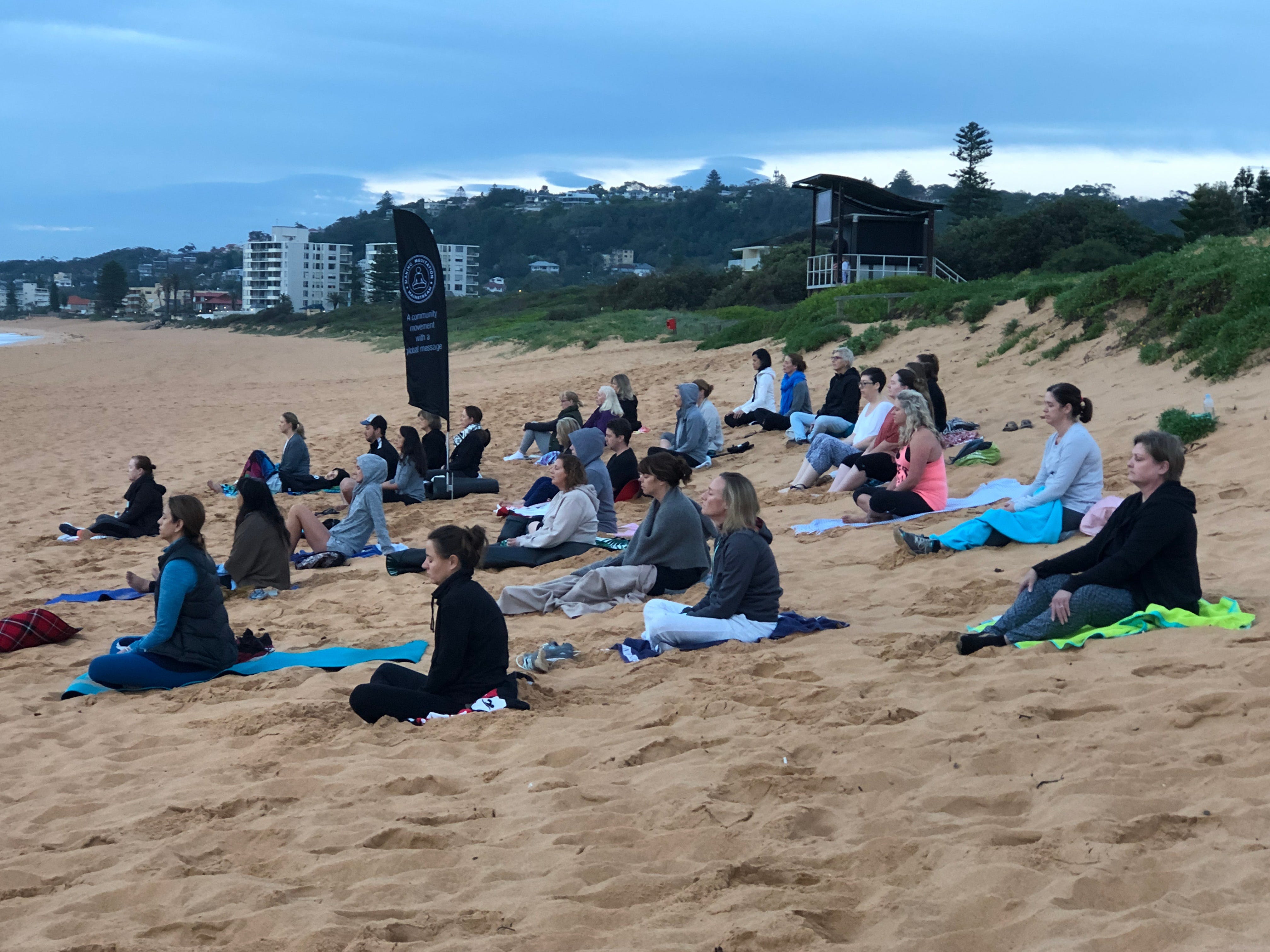 Meditation Mainstream Free Beach Meditation Session Mooloolaba - Accommodation Brisbane