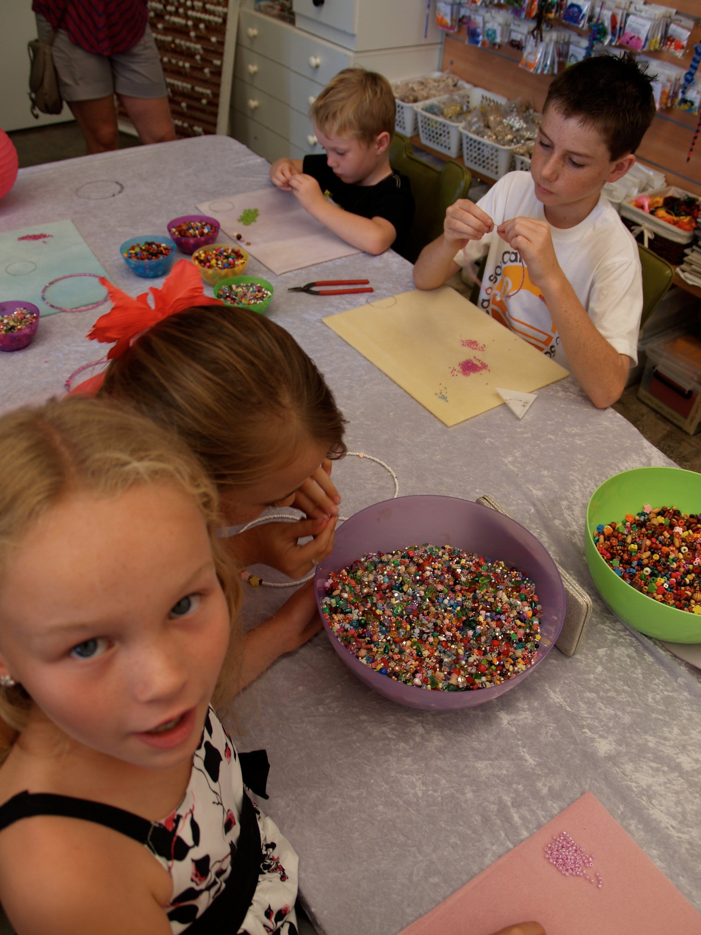 School Holiday One Hour Beading Workshops - thumb 1