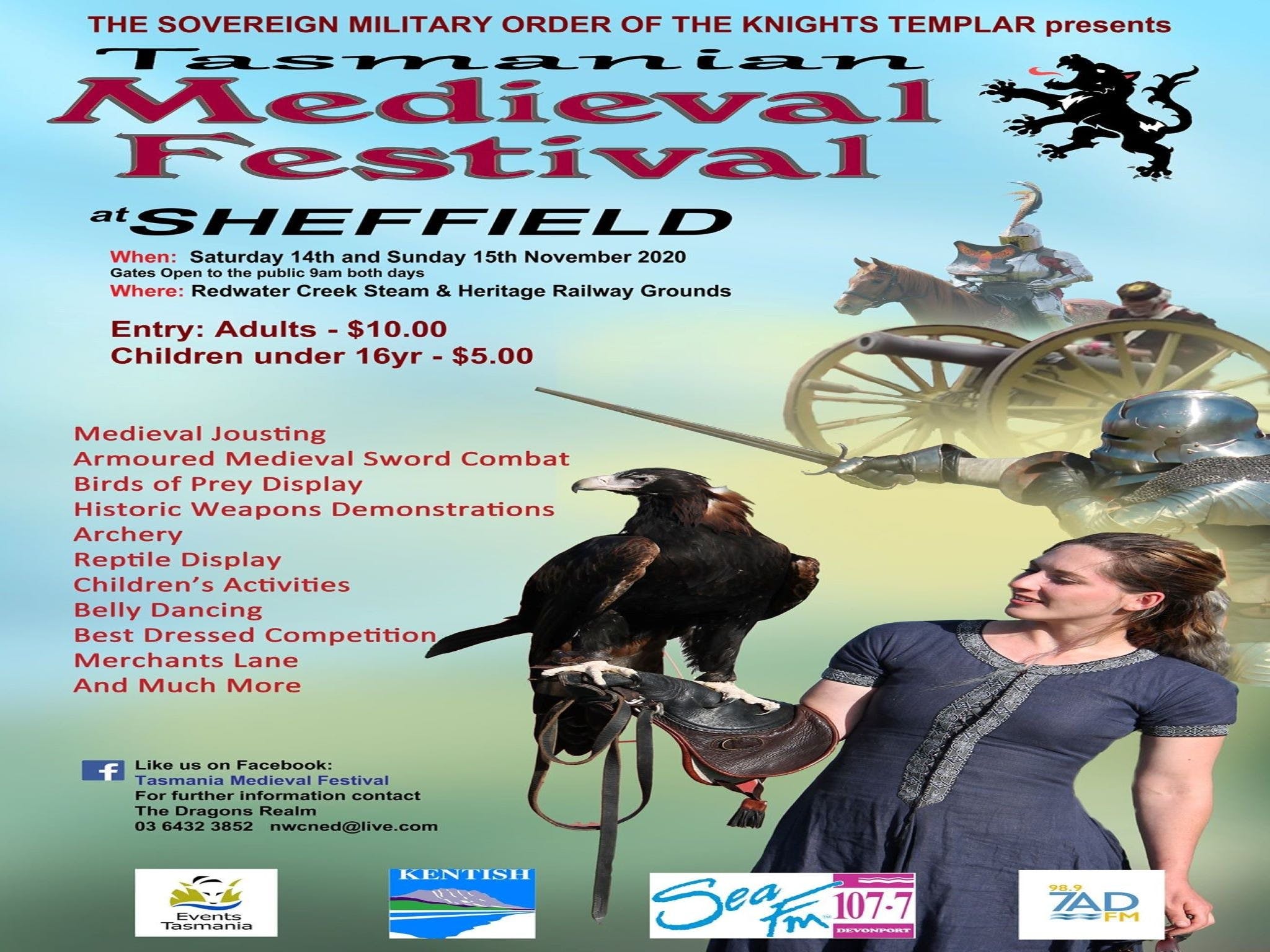 Sheffield Tasmania Medieval Festival 2020 - Accommodation Airlie Beach