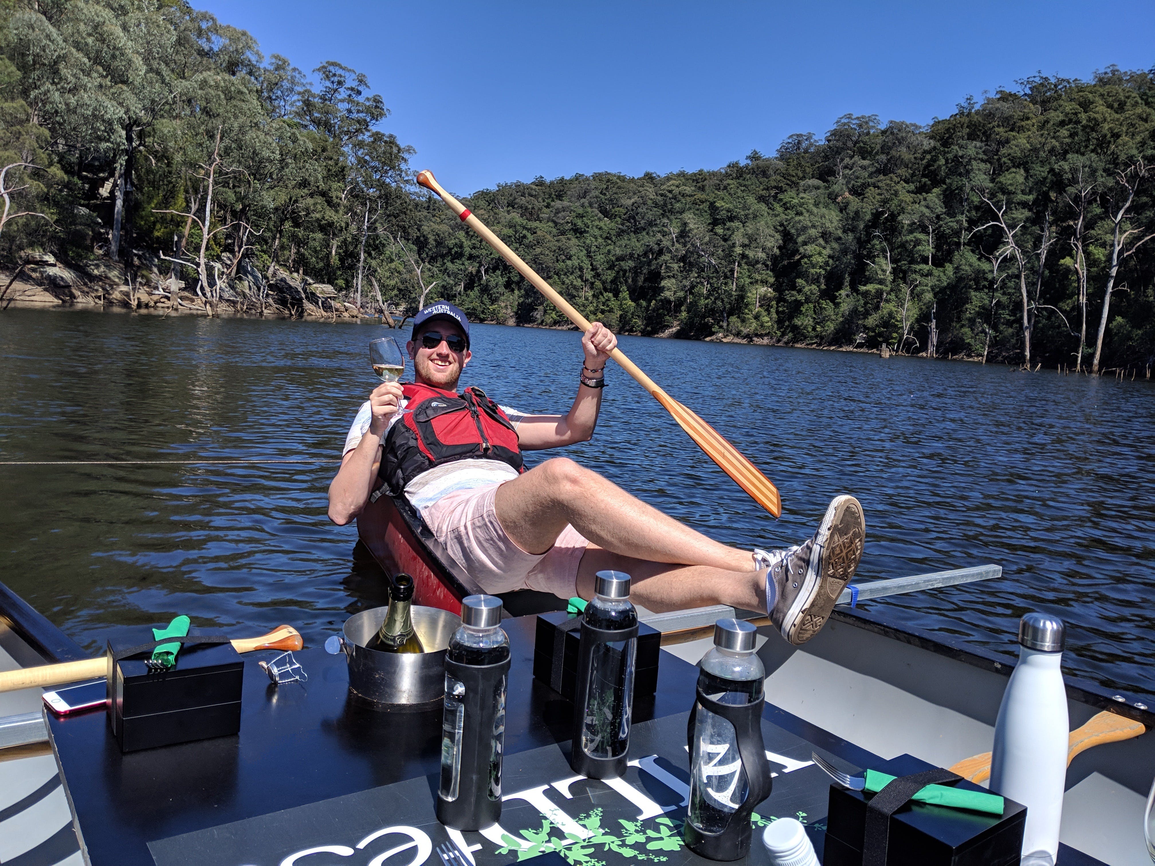 Canoes Champagne and Canaps - Accommodation Mt Buller