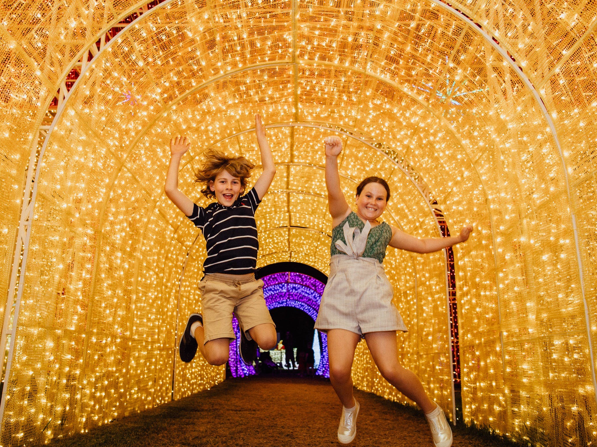 Christmas Lights Spectacular New Year's Eve at Hunter Valley Gardens - Pubs Sydney