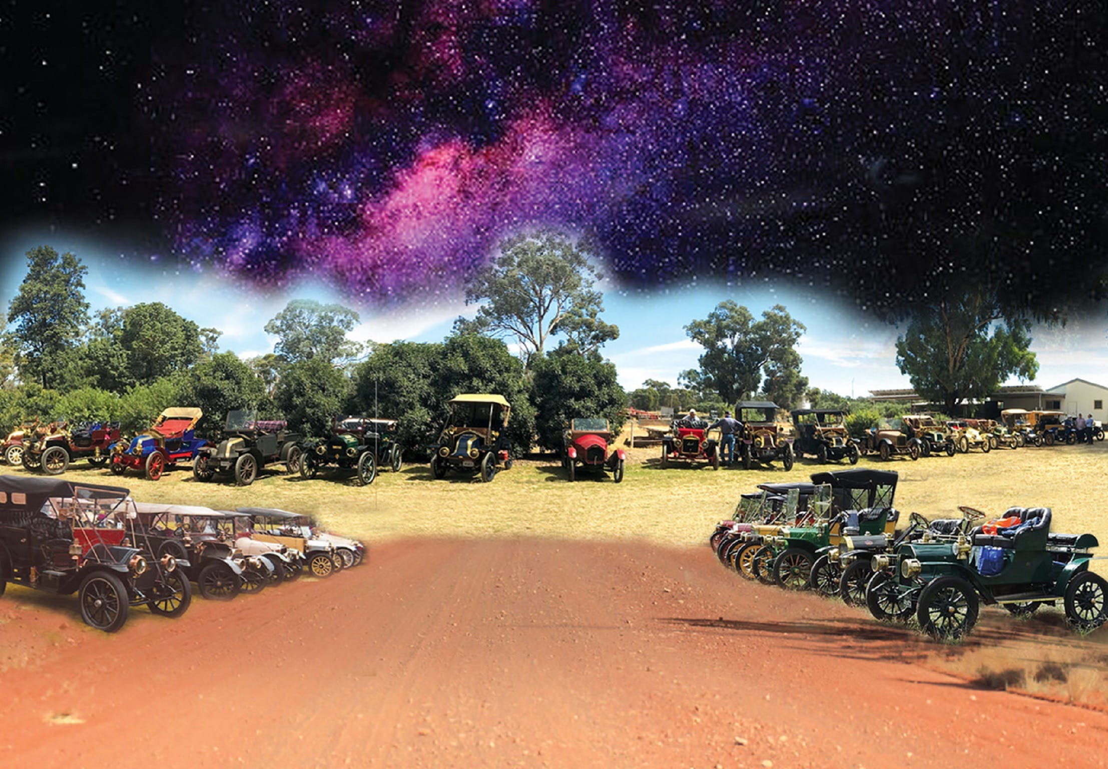 National Veteran 1 and 2 Cylinder Rally - Accommodation NT