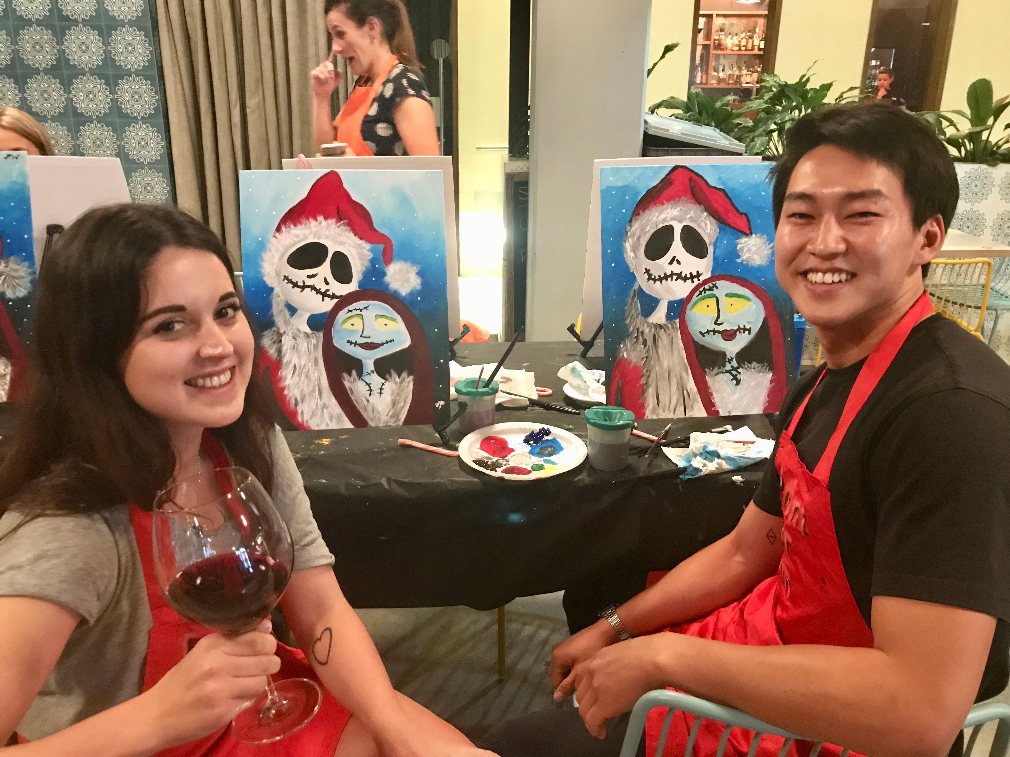 Paint And Sip Class: Christmas In July - thumb 0