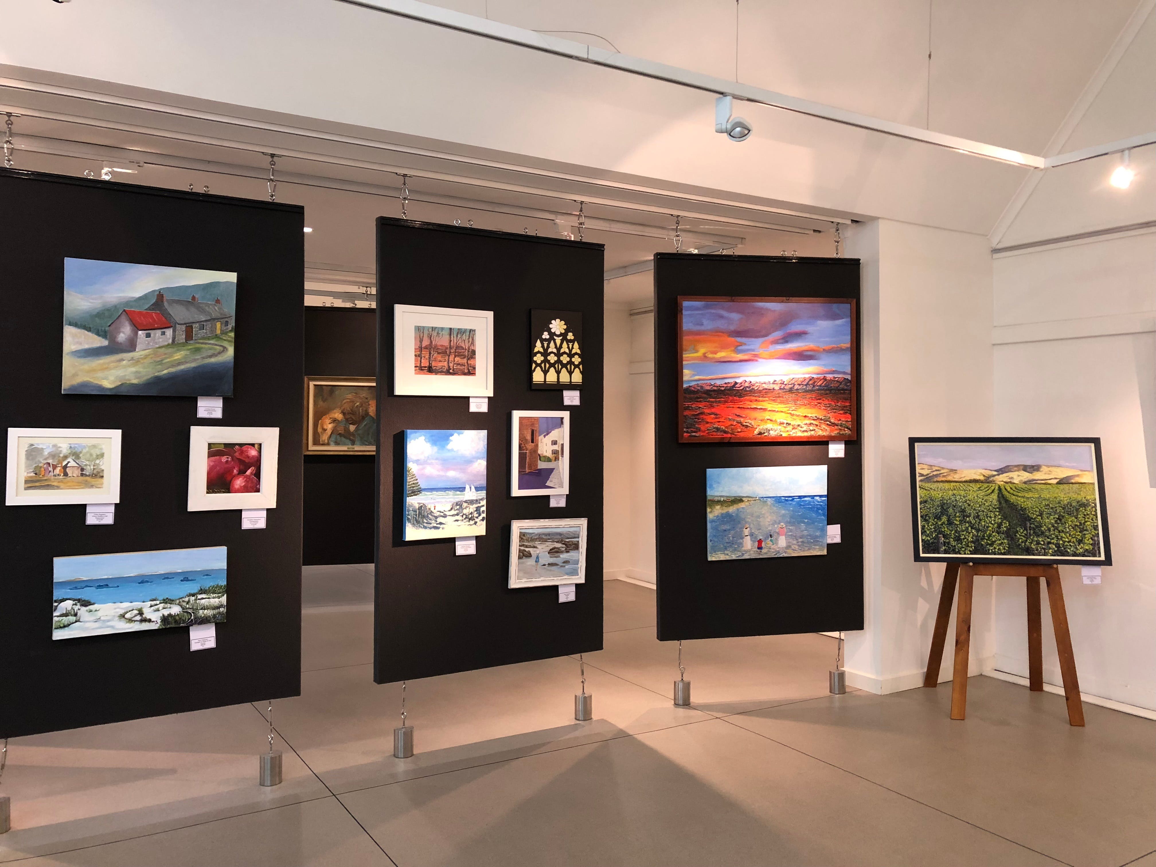 SALA 2020 exhibition at The Ascot Community Exhibition Art Gallery. - Accommodation Mt Buller