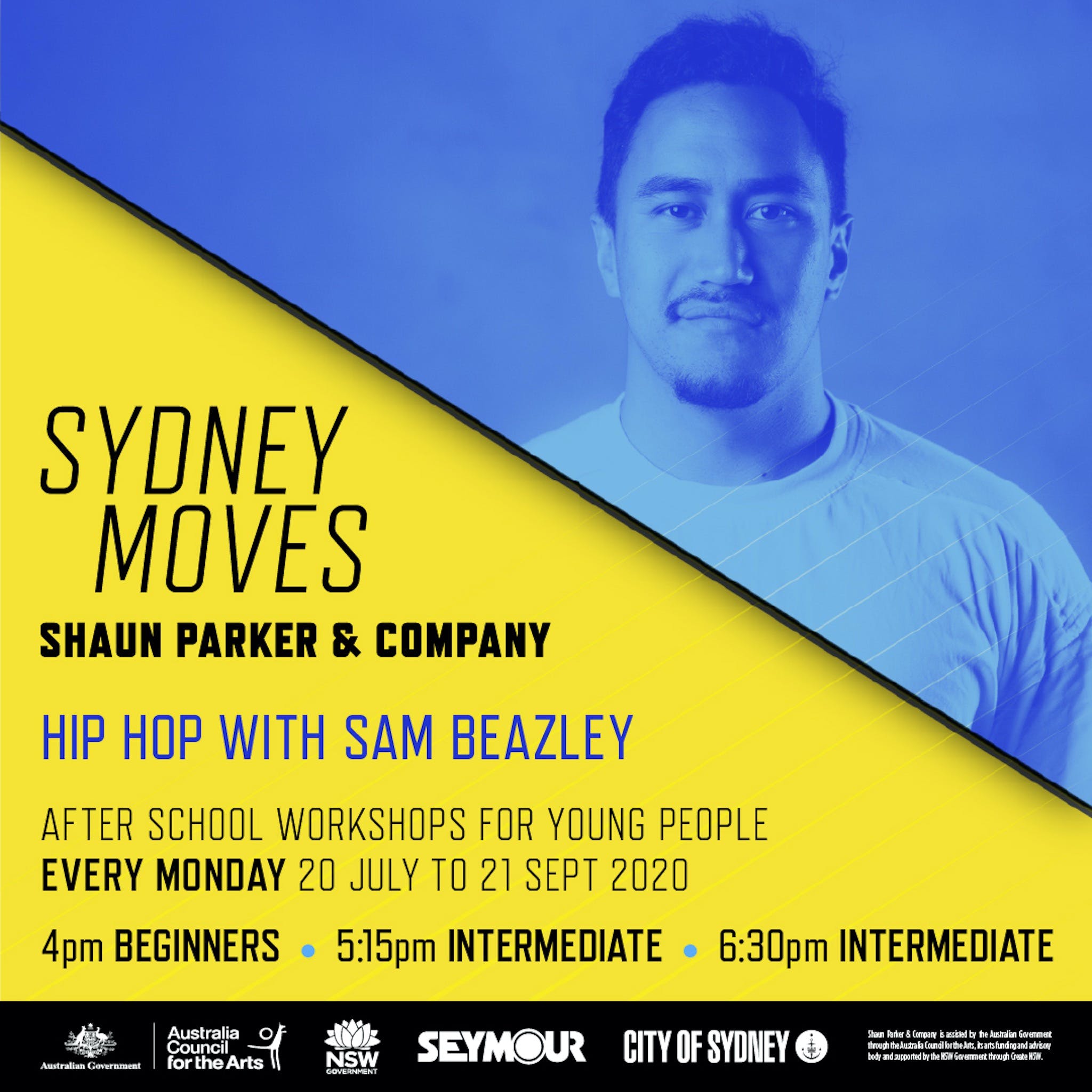 Sydney Moves - All Ages Intermediate Hip Hop With Sam Beazley - Pubs Sydney 0
