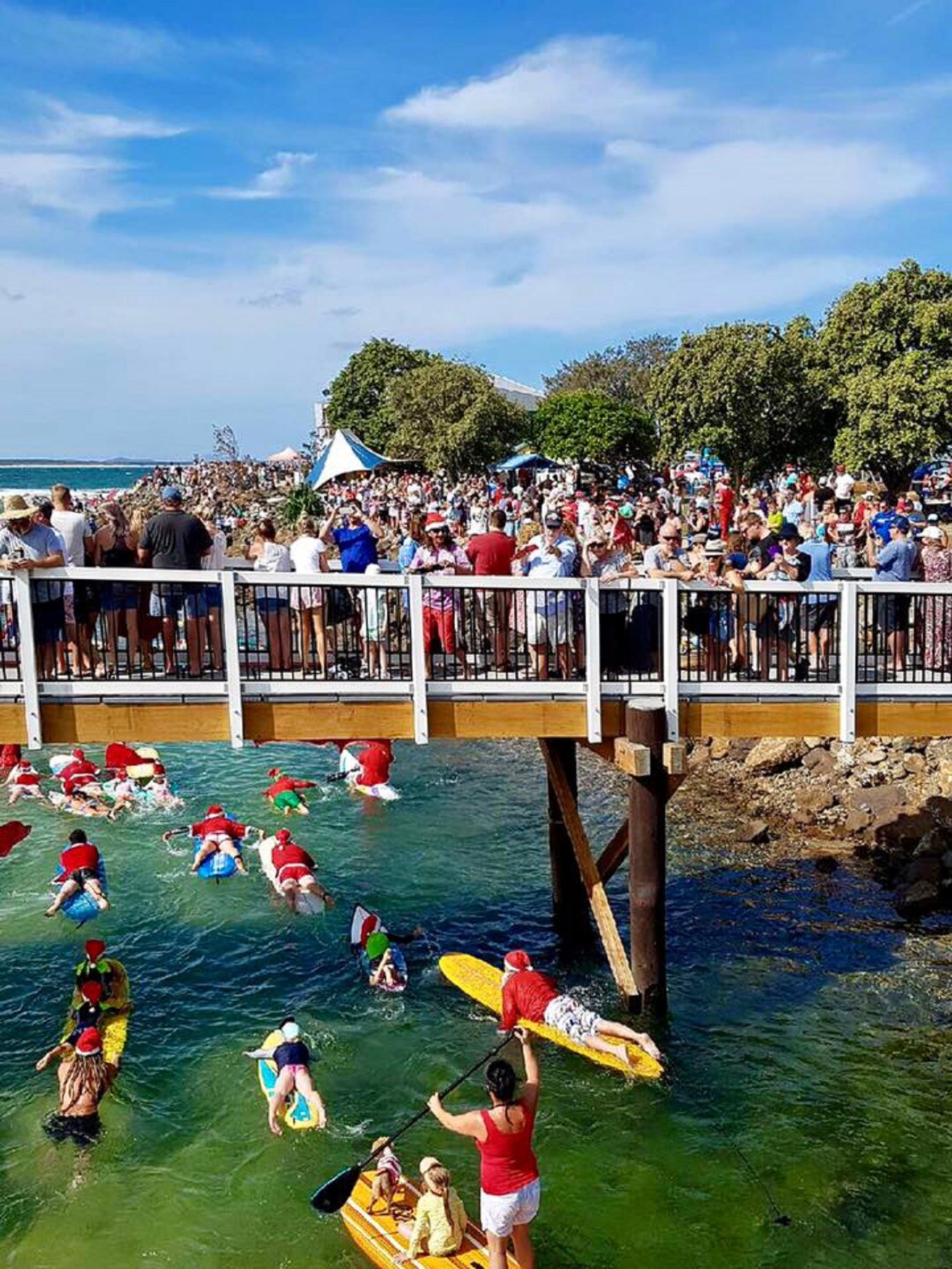 The Crescent Head Santa Surf - Townsville Tourism