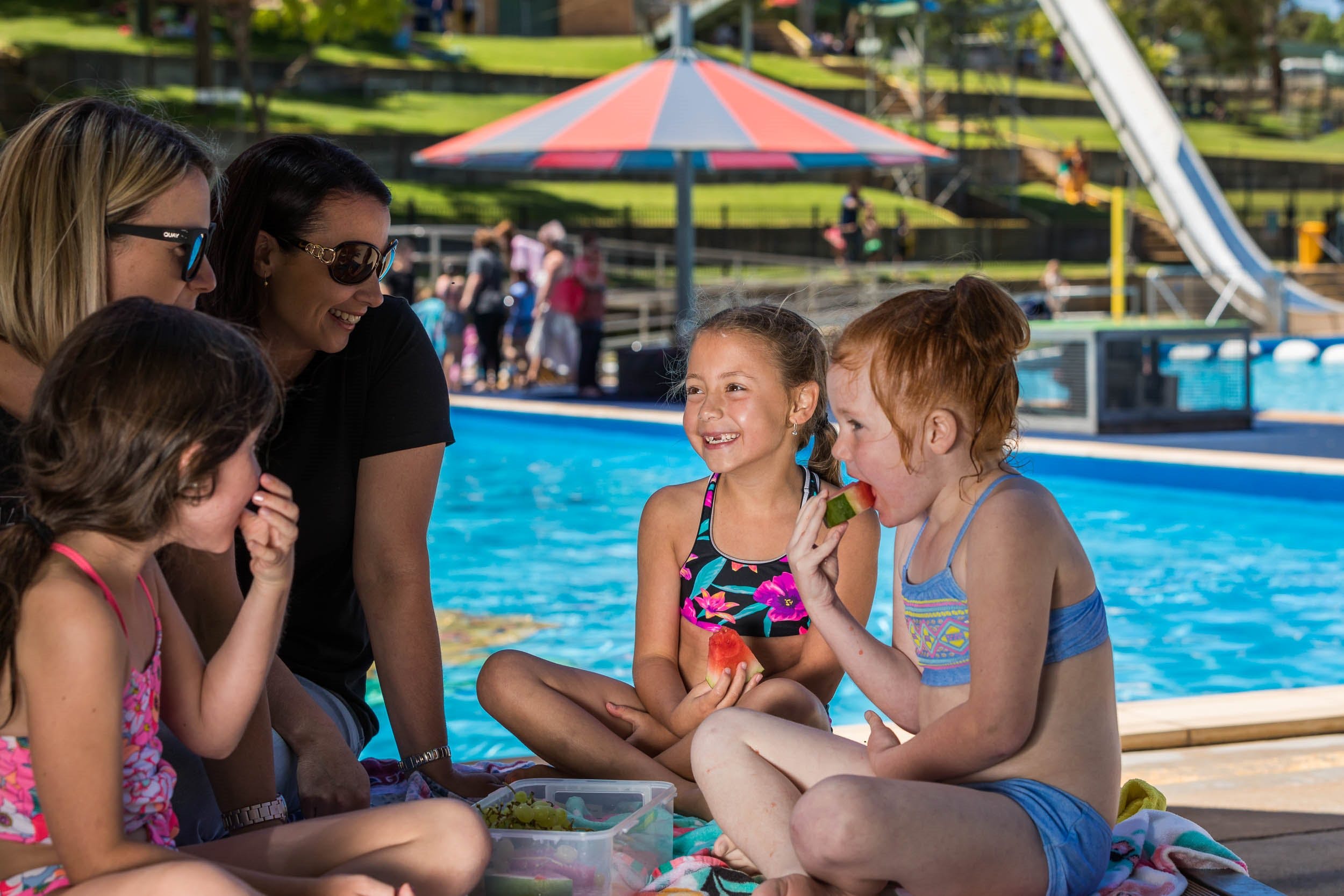 Australia Day fun at Lake Talbot Water Park - Wagga Wagga Accommodation