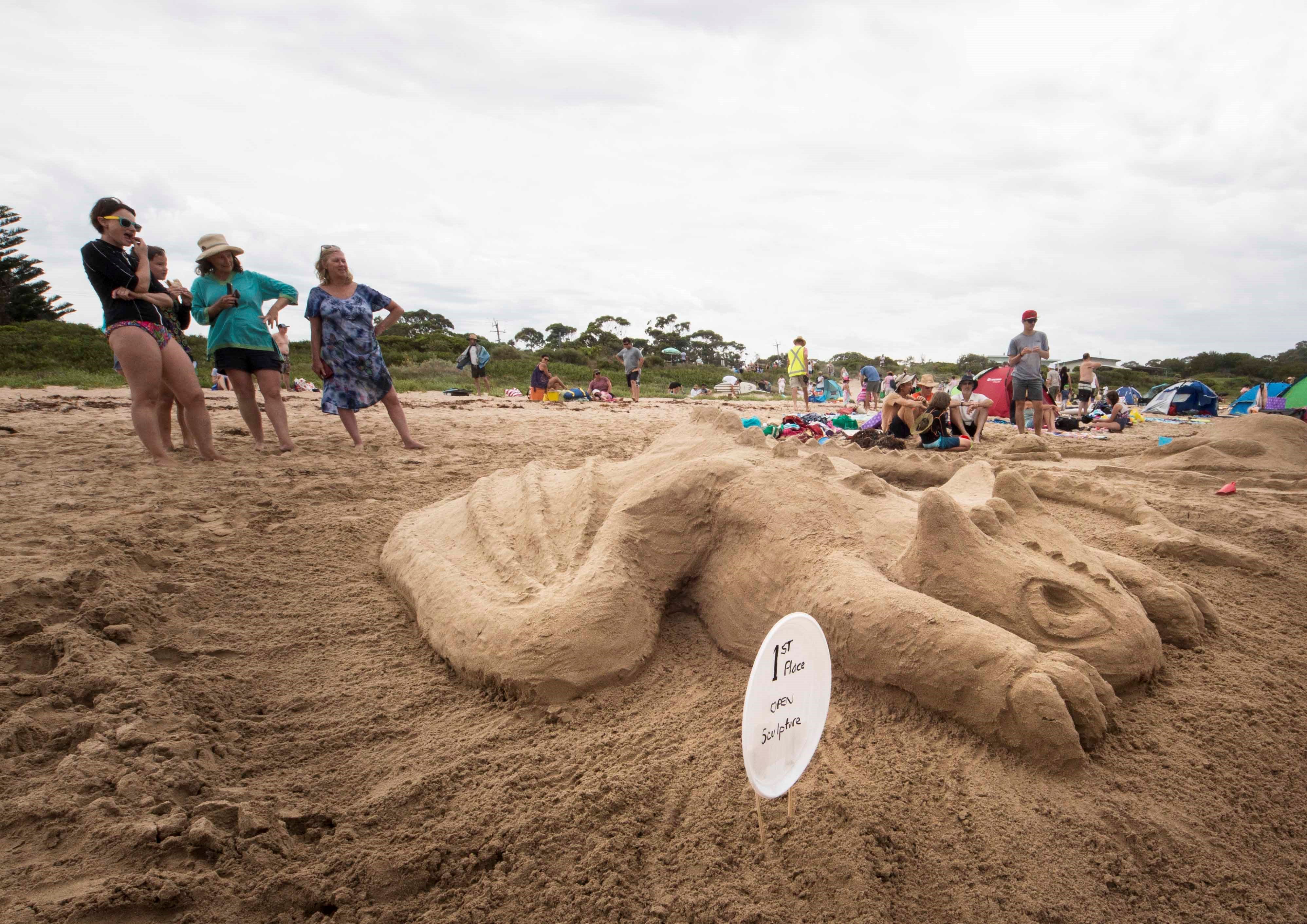 Broulee New Year's Eve Sandcastles and Sculptures - Tourism Bookings WA