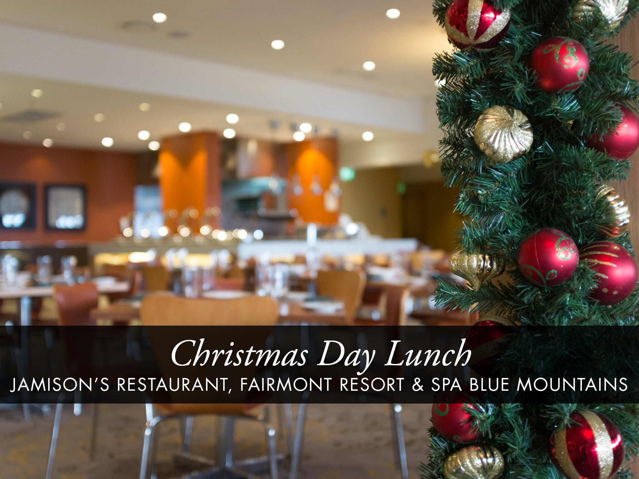 Christmas Day Buffet Lunch at Jamison's Restaurant - Accommodation Brunswick Heads