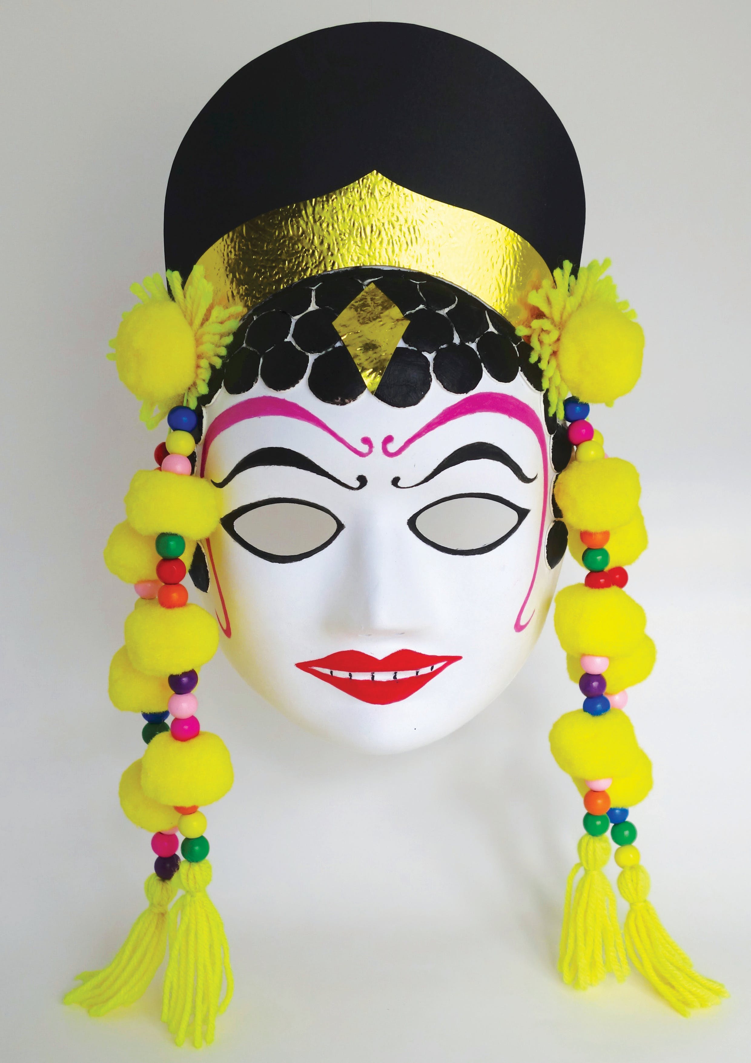 Online Live Streaming Class: Make An Indonesian Dance Mask - thumb 0