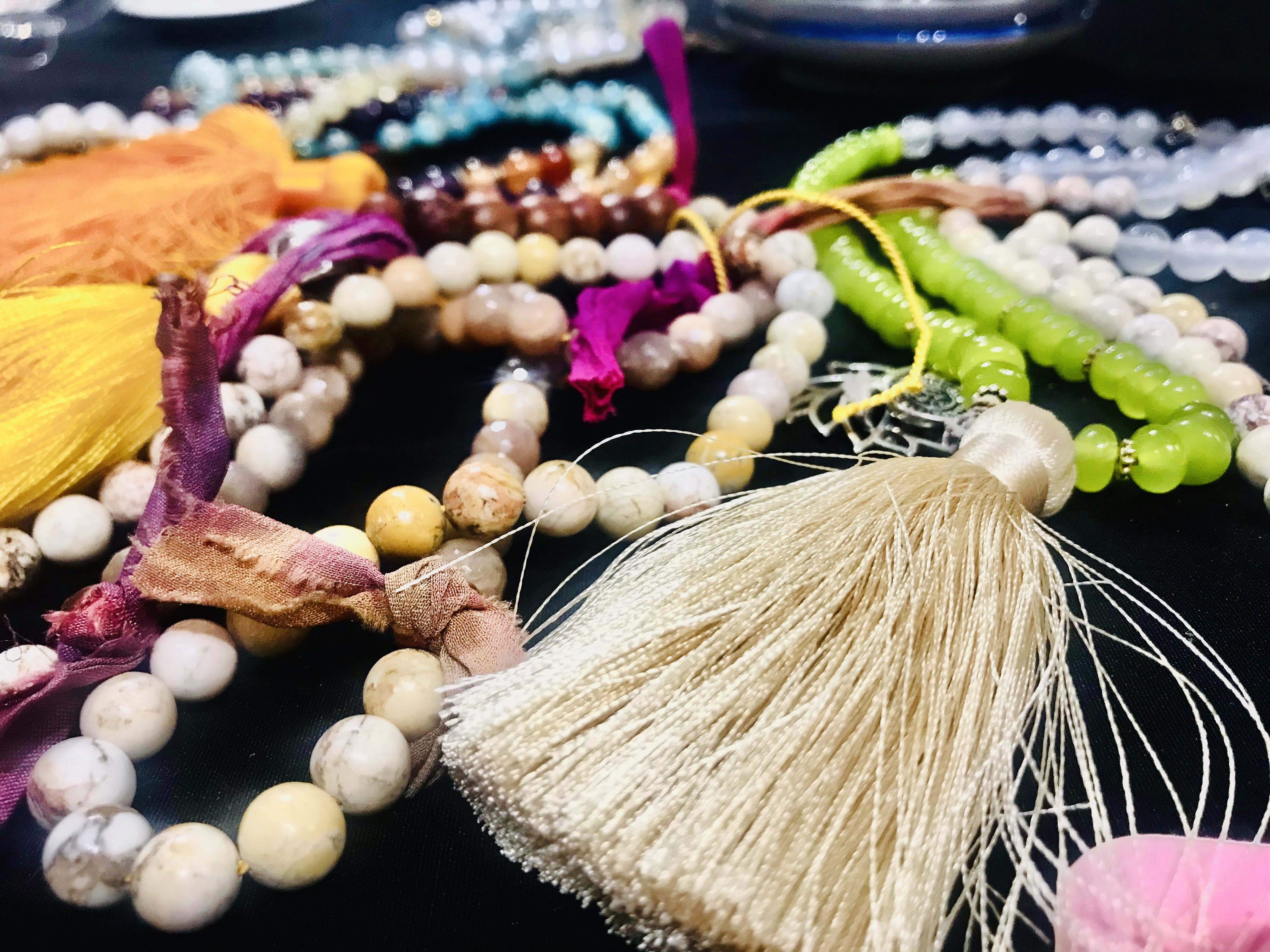 Online Live Streaming Class: Make Your Own Gemstone Mala - thumb 0