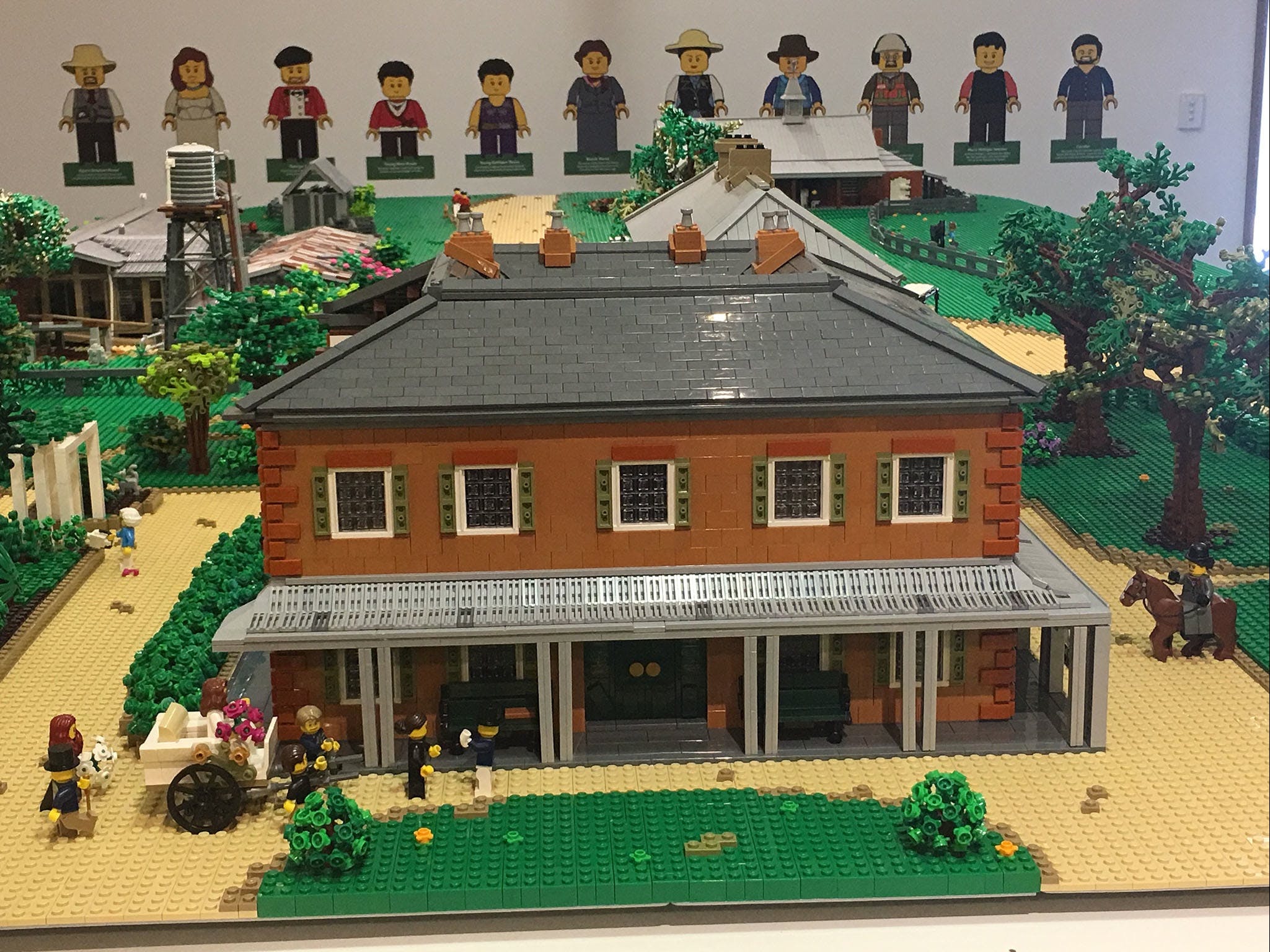Rouse Hill House and Farm in Lego Bricks - QLD Tourism