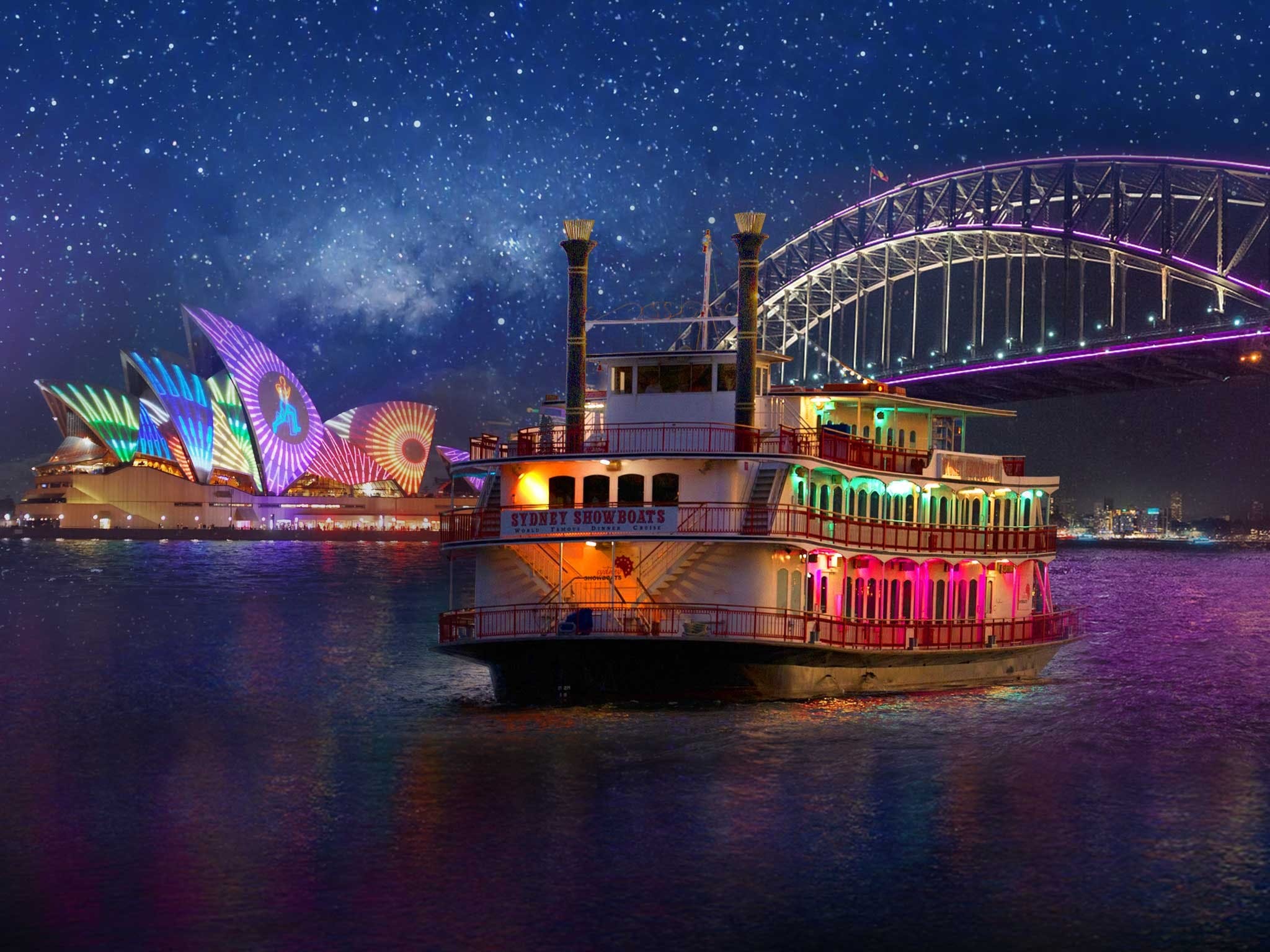 Vivid Sydney Dinner Cruise - thumb 0