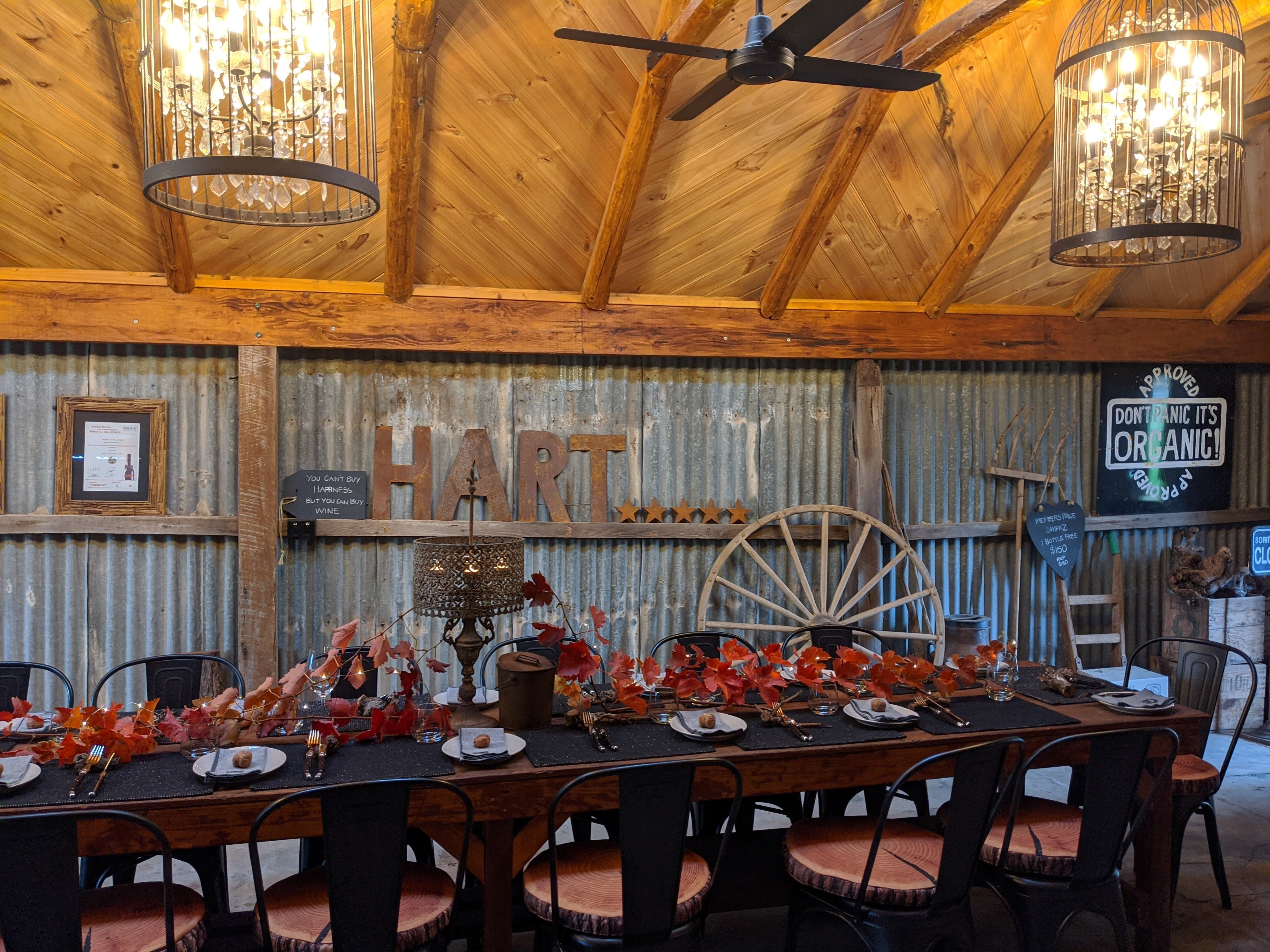Friday Long Lunch   Hart of the Barossa Tasting Shed - Casino Accommodation